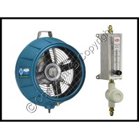 1/2 HP, 3 Blade Turbo Humidifan w/ Flowmeter Panel