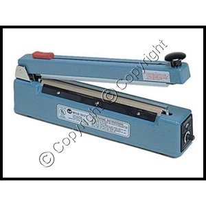 AIE-300C 12" Hand Sealer w/ Cutter - 6 mil - 2 mm Width - 500W