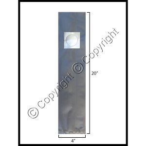 (image for) Small Mushroom Grow Bag - [Extra Thick 3.2 mil] [0.2 um filter]