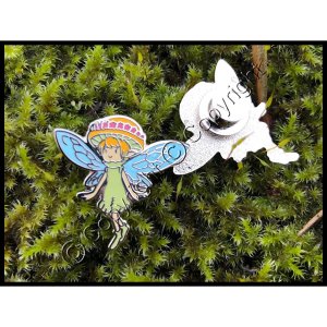 (image for) "B+" Enamel Mushoom Pin
