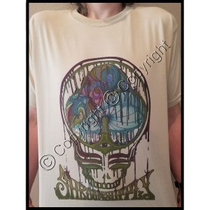 (image for) Steal Your Shrooms - Official T-Shirt (Tan)