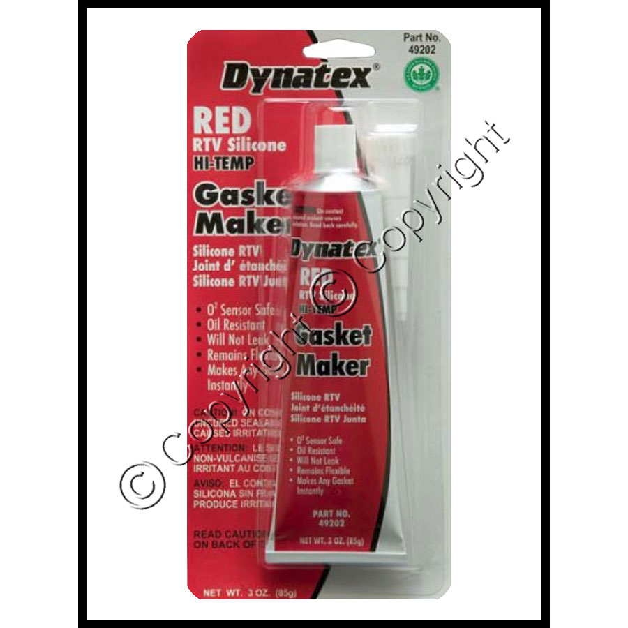 Permatex High-Temp Red RTV Silicone Gasket Maker - 75152 – Shroomability